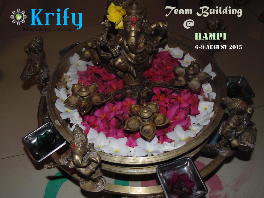 Team Building at Hampi - krify