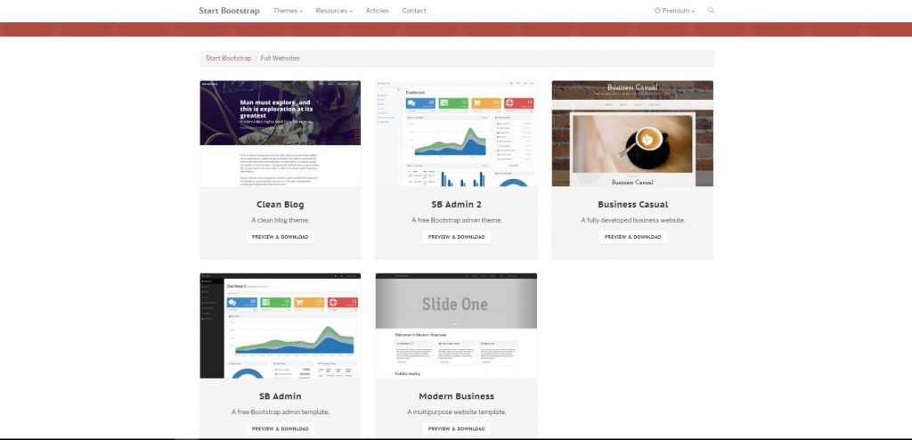 Bootstrap for Responsive &modern website development