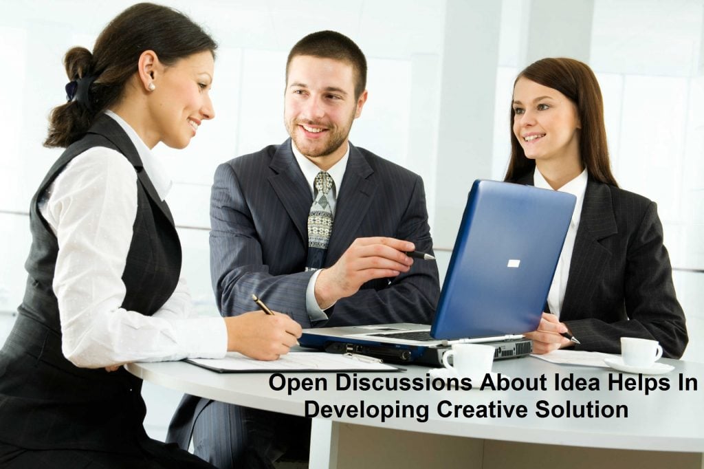 open discussion and consultative approach to develop apps