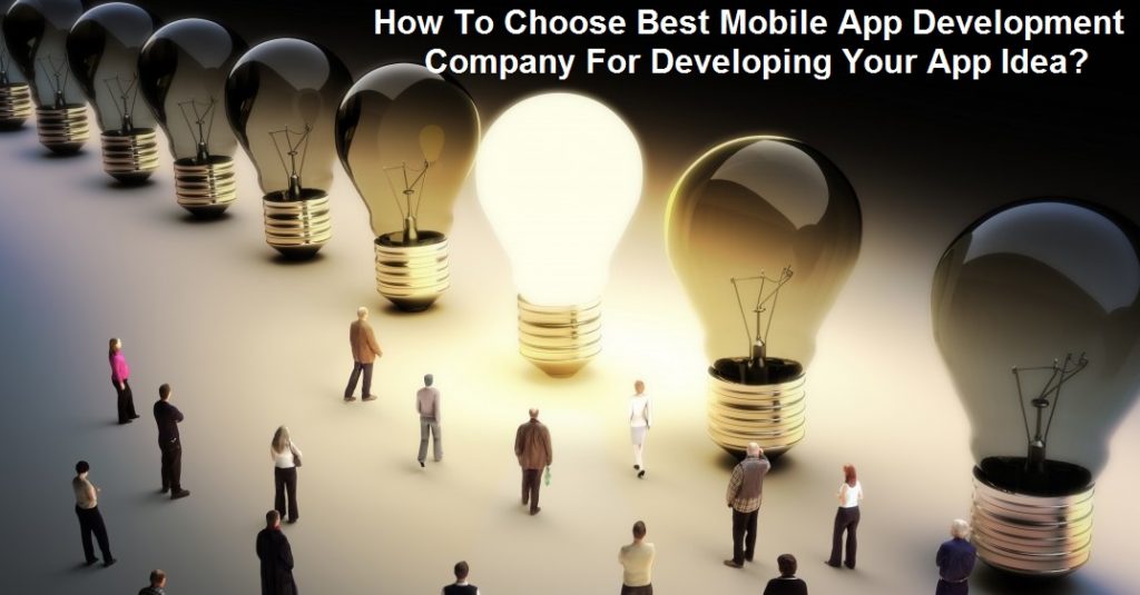 How to choose mobile app development company India