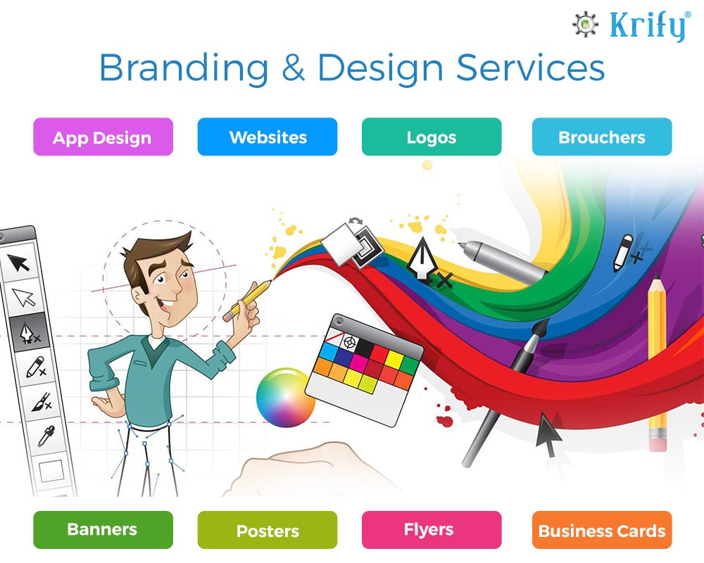 Use of Branding and Design Services To Grow Your Business Krify Web