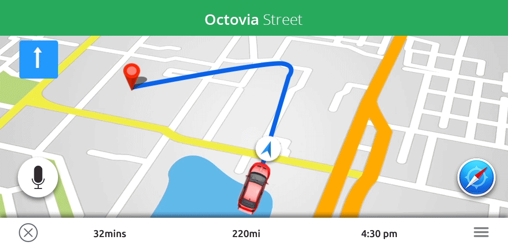 Navigation GPS app