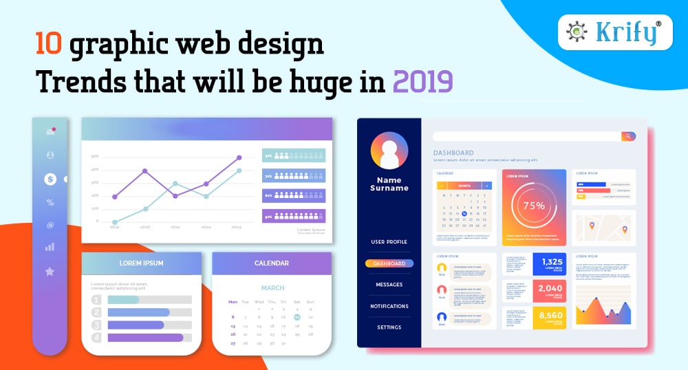 10 Graphic web design trends of 2019