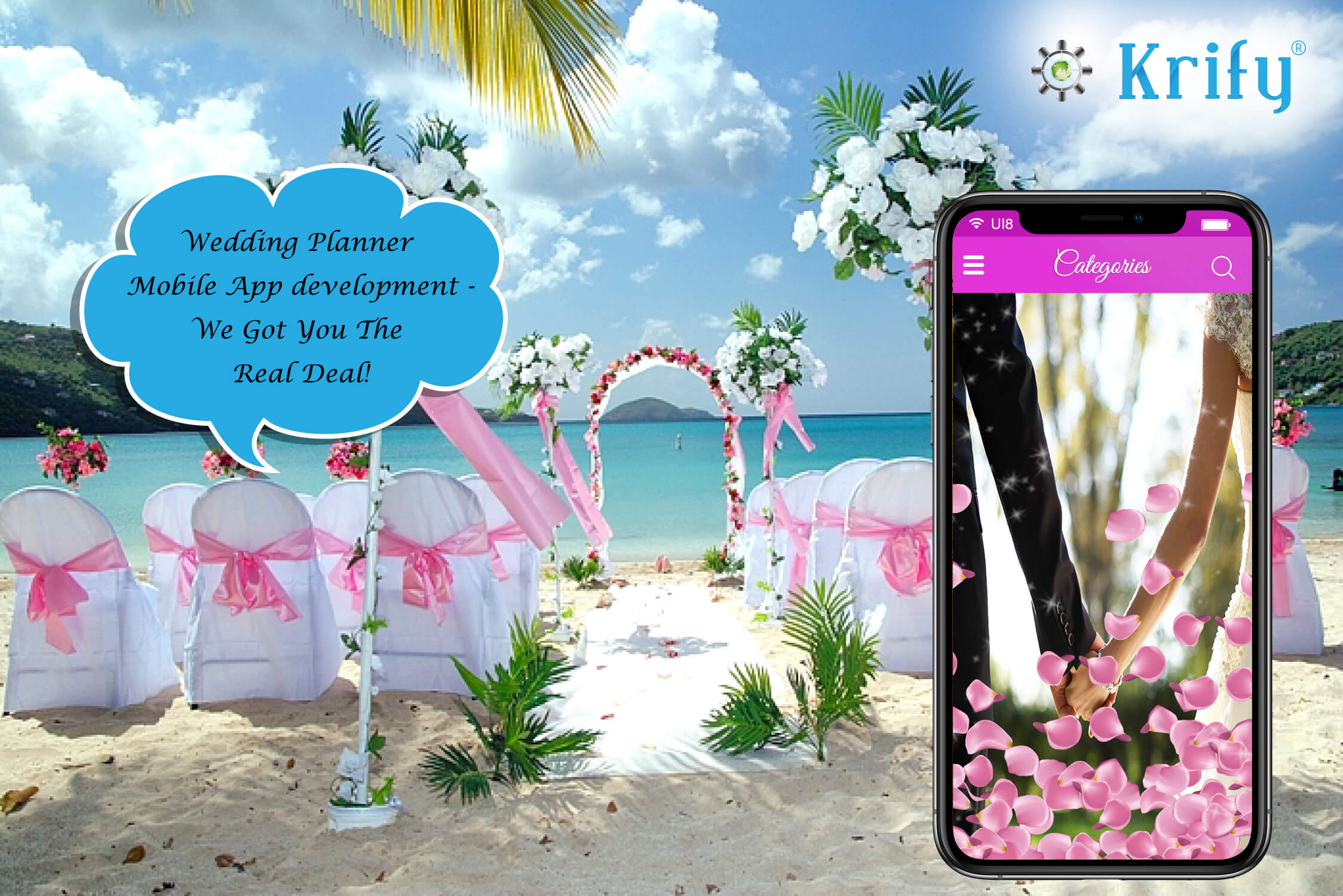 mobile app development for wedding planning app