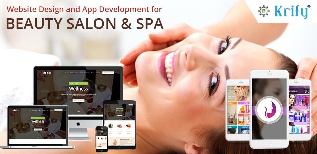 Website Development for Salon and Spa