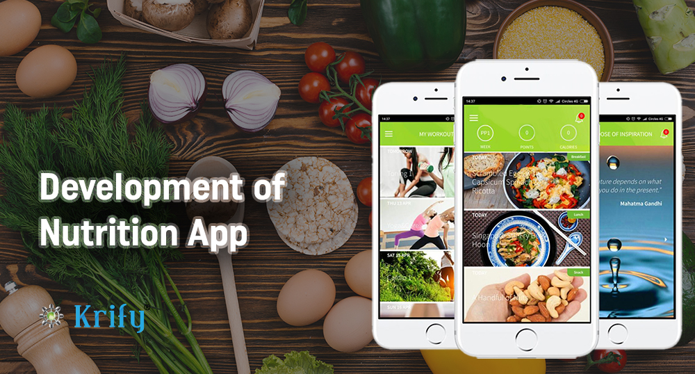Development of Nutrition and diet app