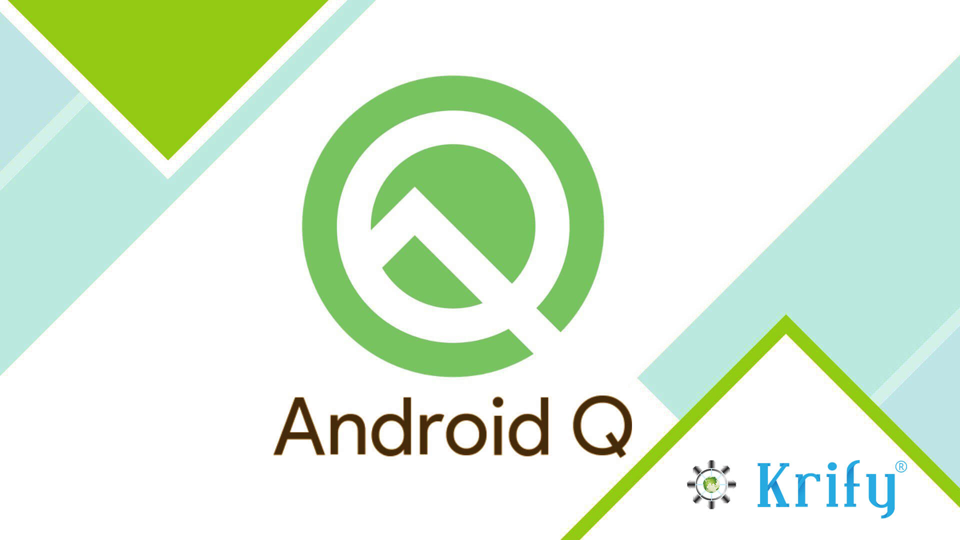 Logo Android Q