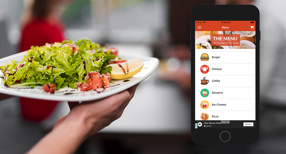 Restaurant Menu - Krify - Web and Mobile App Design & Development Company  in India & UK