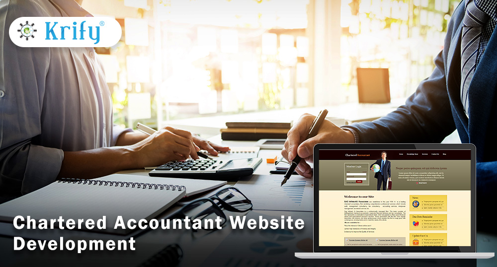 Chartered Accountant website development