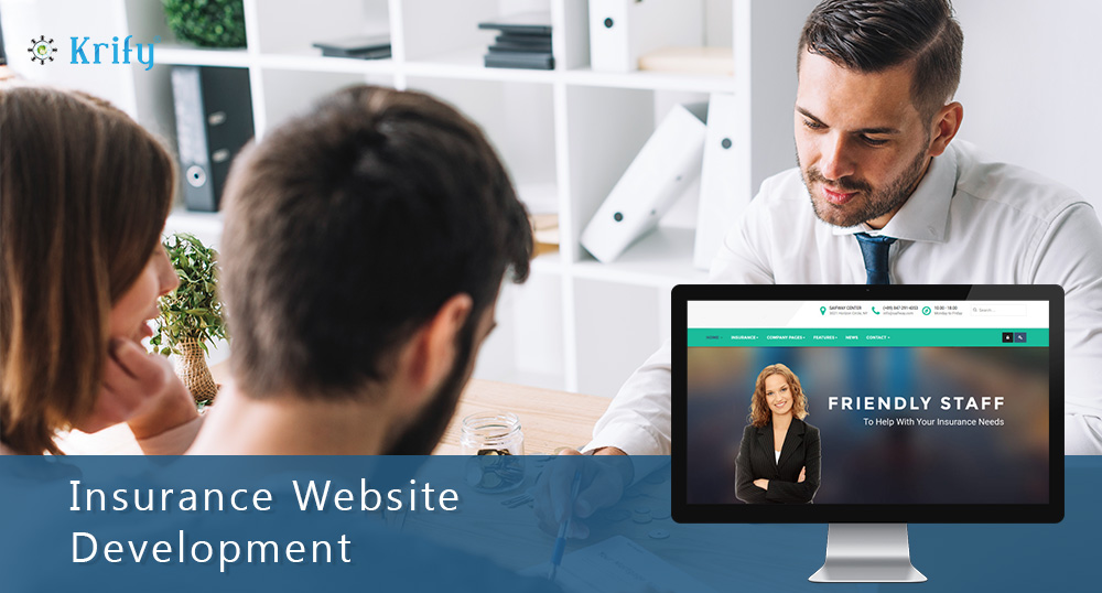 Insurance website development