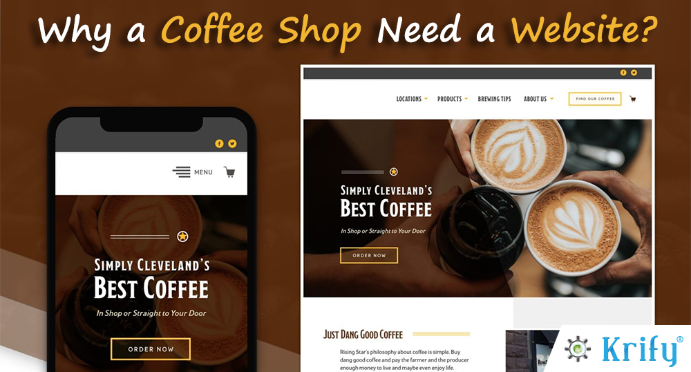 Having a Website for a Coffee Shop