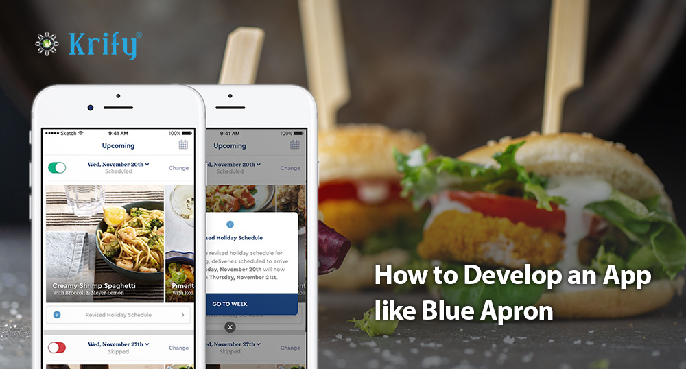 Recipe Meal Kit App like Blue Apron 