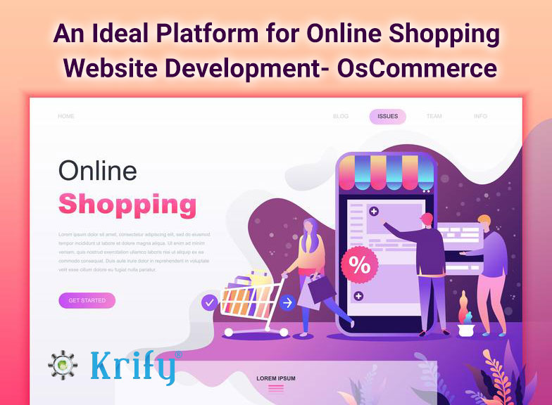 OsCommerce online shopping website development