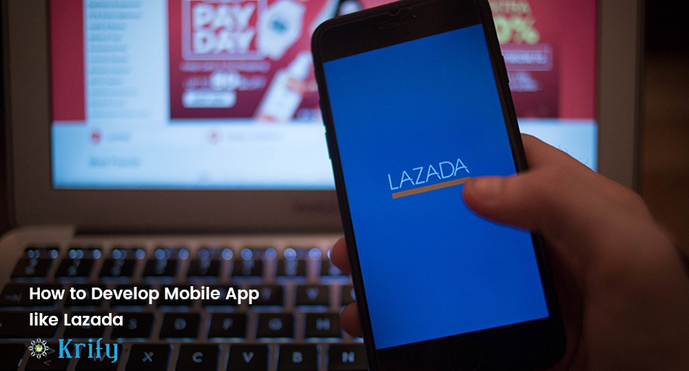 how to develop mobile app like Lazada