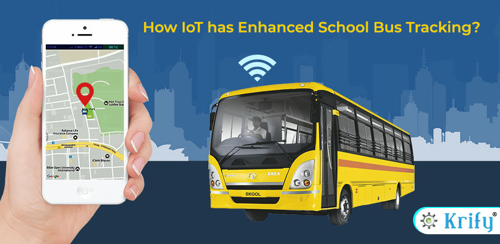 school bus tracking with iOT