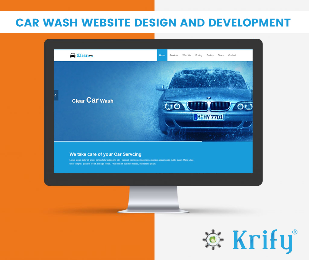 Car Wash Website Development