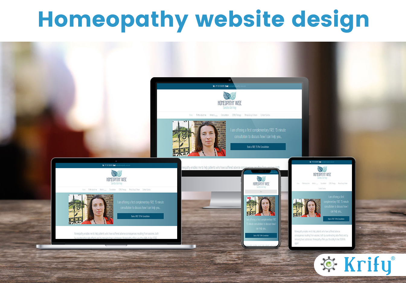 Homeopathy Website Design and Development