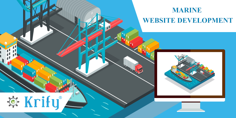 Marine website development