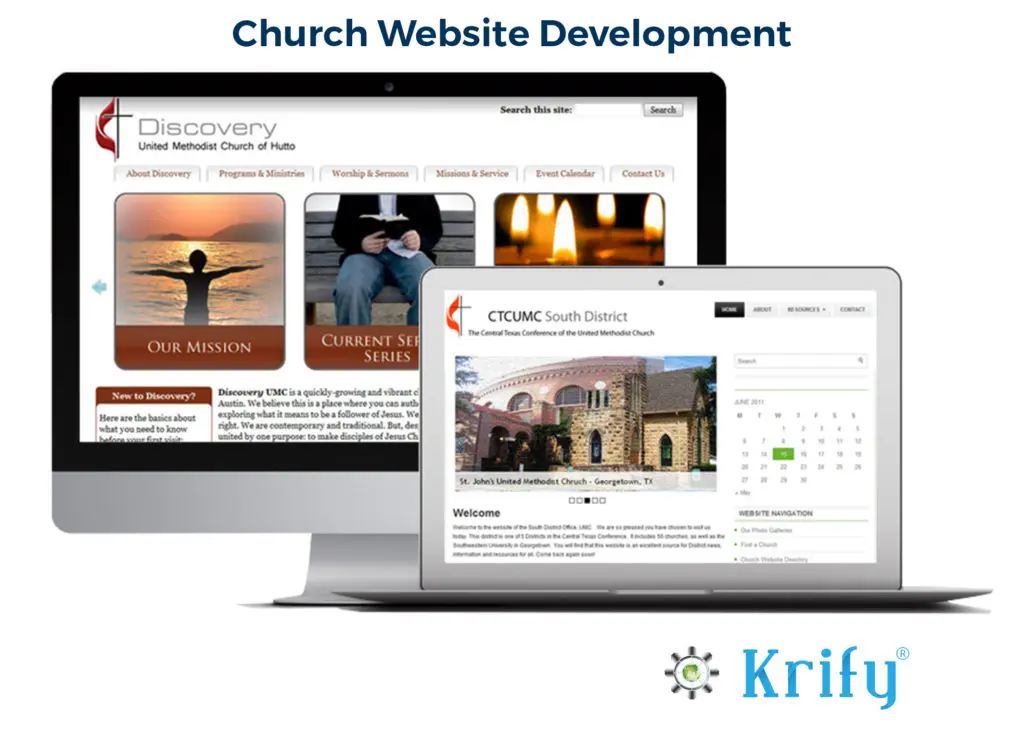 Church Website Design and Development