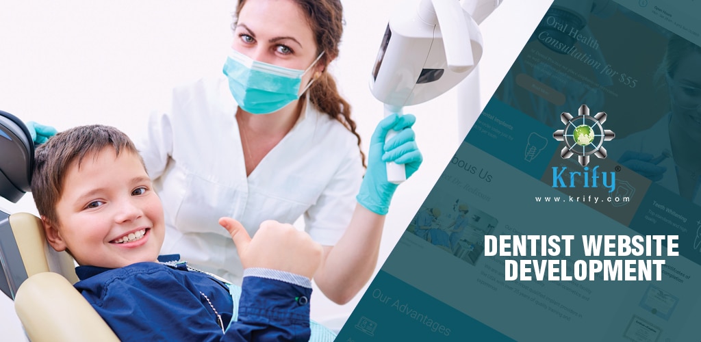 Dentist website design and development