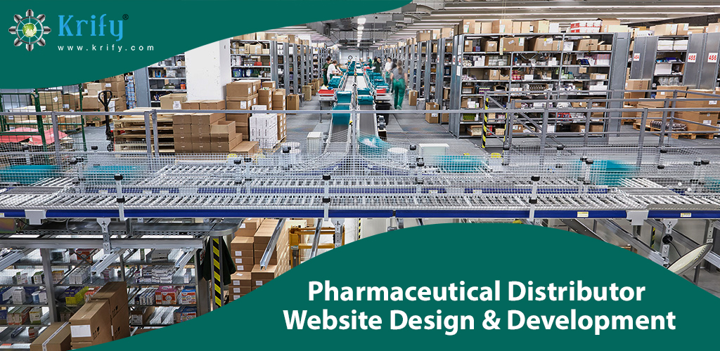 Pharmaceutical Distributor Website Development