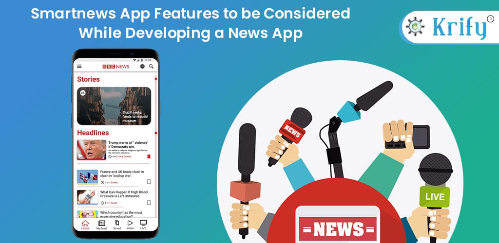 Consider Smartnews app features while developing a News App