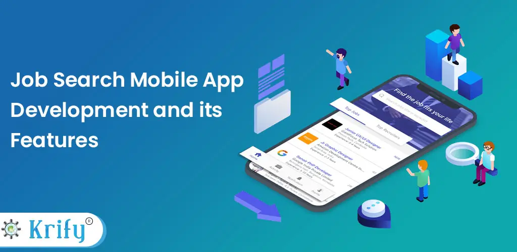 job search app development and features