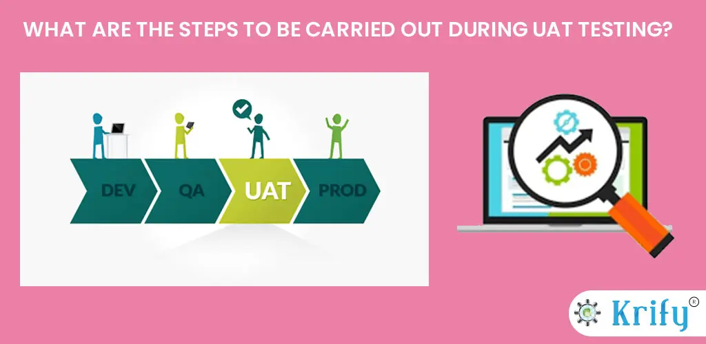 What are the Steps to be Carried out during UAT Testing