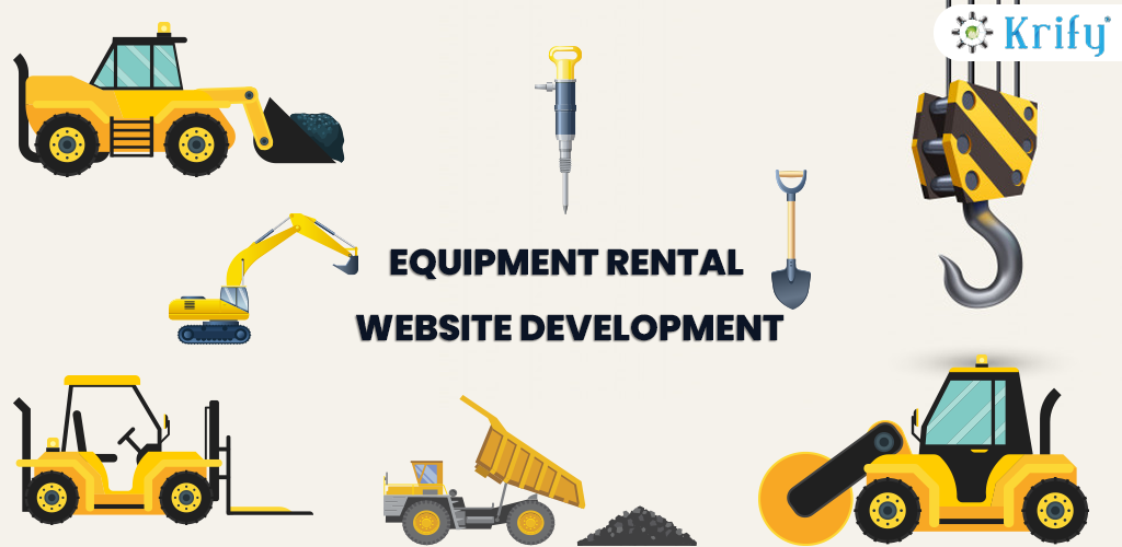 Equipment Rental Website Development