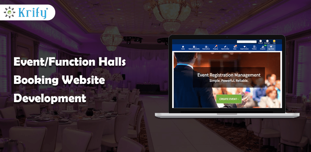 Function Halls booking Website Development Company India