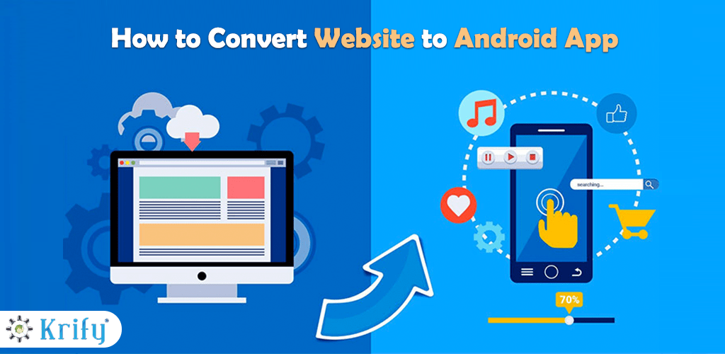 How to convert website to Android app