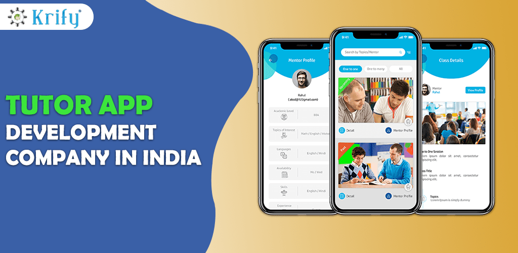 On Demand Tutor App Development Company India