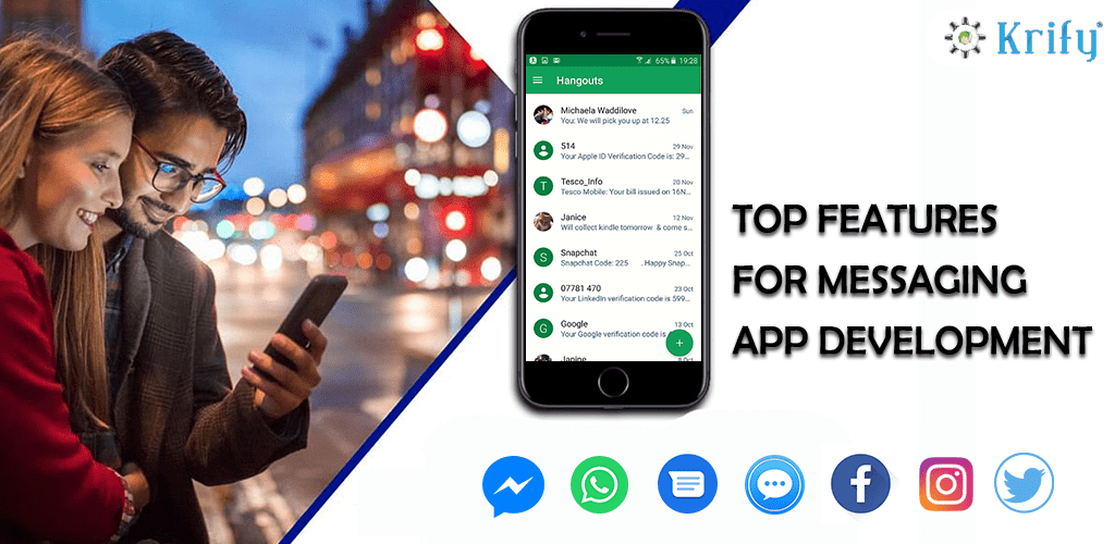 Top 7 Features for Messaging App Development