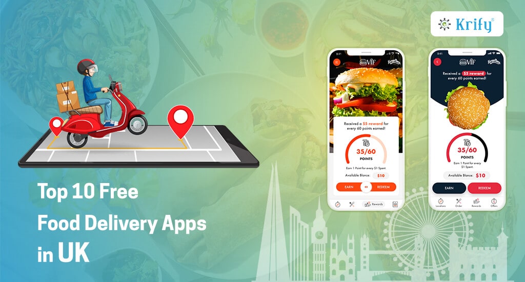 Top 10 Food Delivery Apps In The Uk Krify Web And Mobile App Design Development Company In India Uk