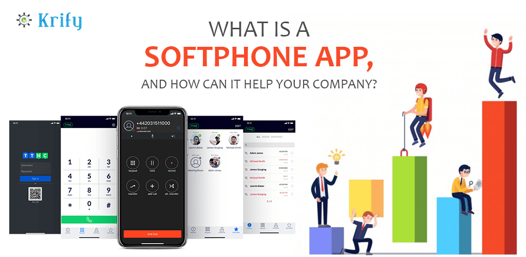 What is a Softphone app and how can it help a company