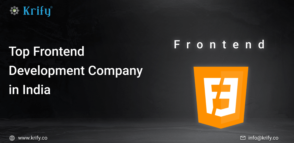 Top Front-end development company in India