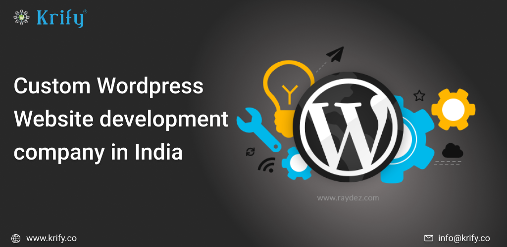 custom wordpress website development