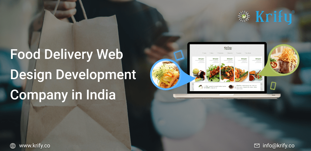 Food Delivery Website design development company in India..