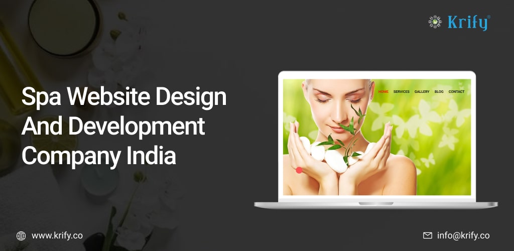 Spa Website design and development company in India