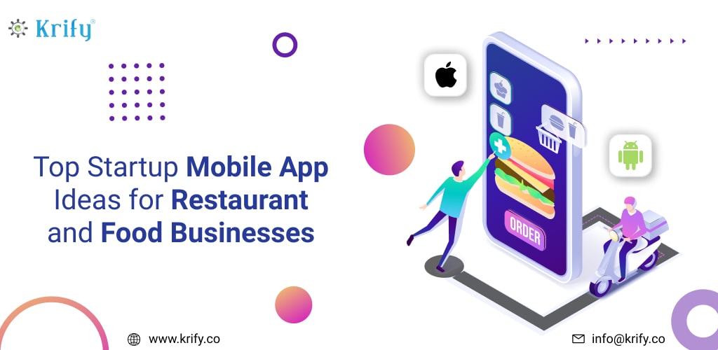 mobile app ideas for restaurant and food business