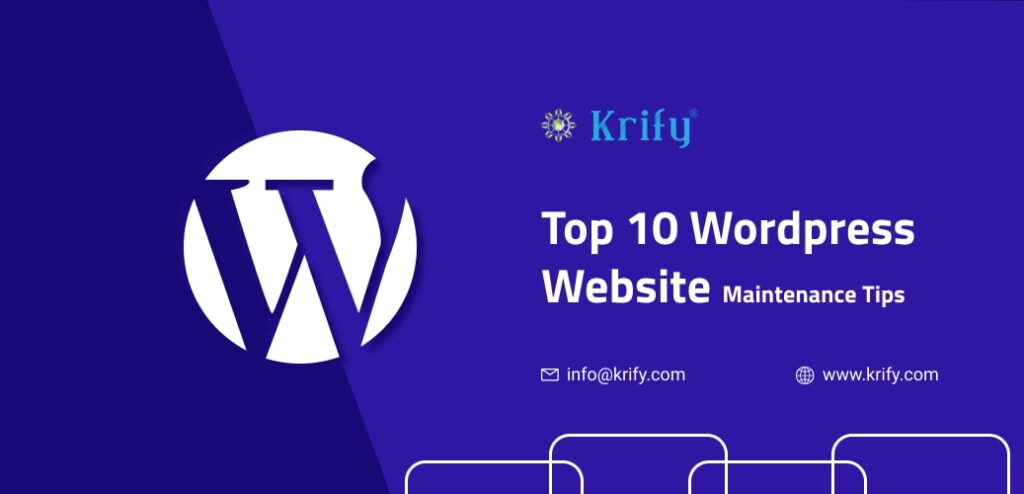 Top 10 Wordpress Website Maintenance Tips