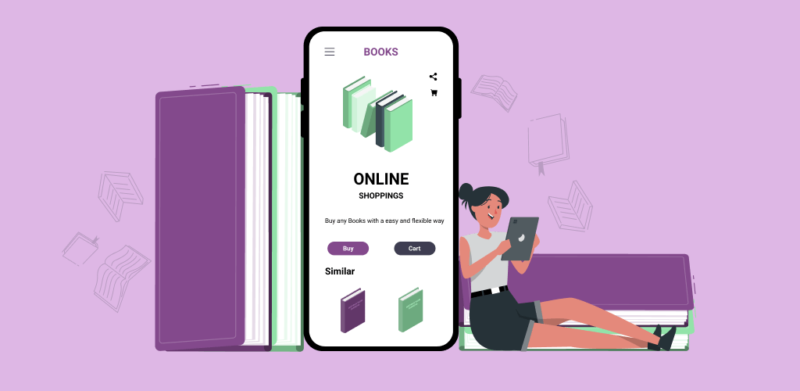 Online Book Shopping mobile app