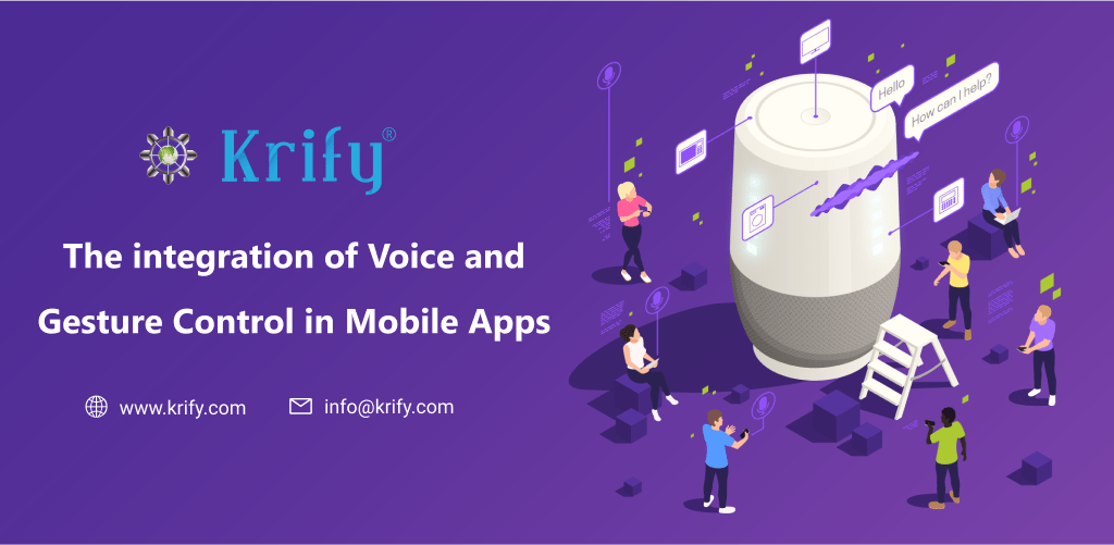Voice and Gesture control in mobile apps