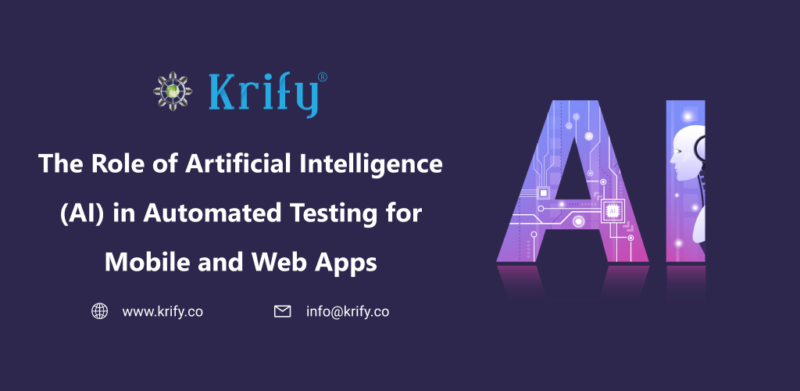 AI in Automated testing for Mobile and Web app