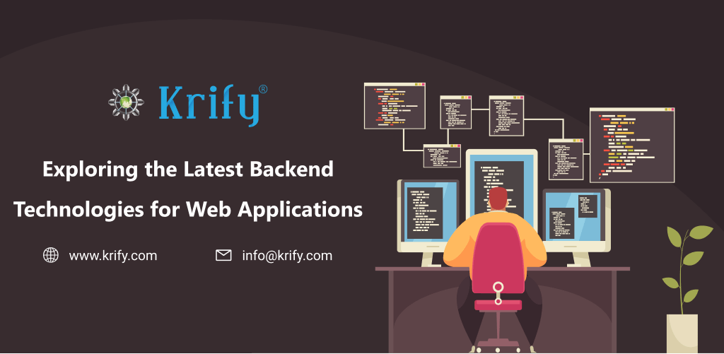 latest backend technologies for web application