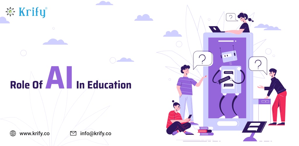 Role of AI in education.