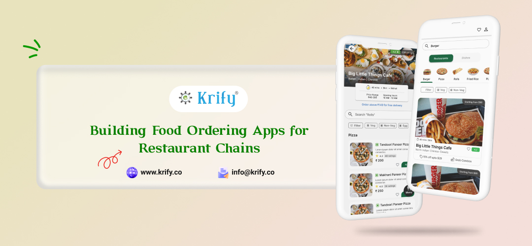 Building Food Ordering Apps for Restaurant Chains