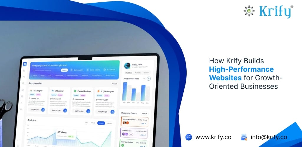 How Krify Builds High-Performance Websites for Growth-Oriented Businesses