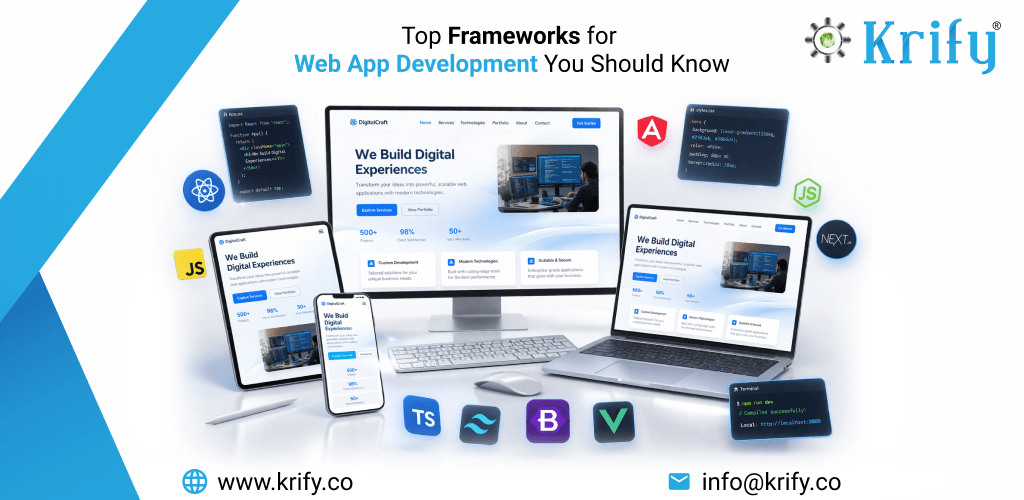 Top Frameworks for Web App Development You Should Know