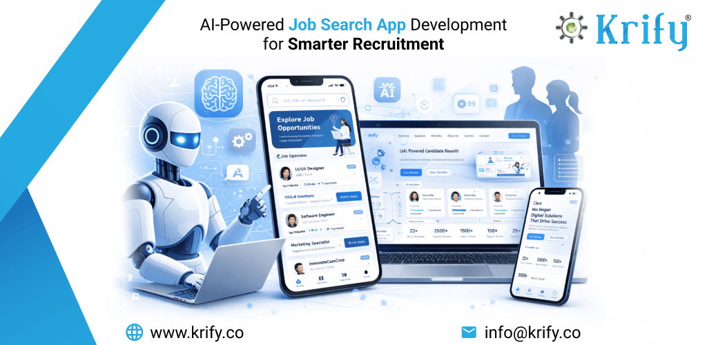 AI-Powered Job Search App Development for Smarter Recruitment
